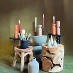 Vela Orgânica S_Cognac_h15cm2